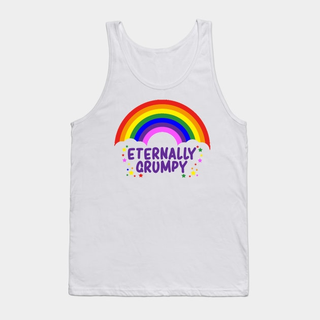 Eternally Grumpy - Rainbow Tank Top by LuisP96